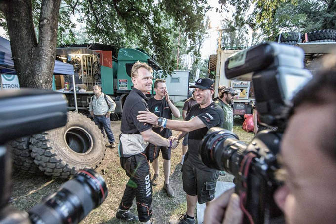 Gerard de Rooy felicitatie Dakar Rally 2016